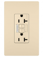 Legrand Radiant 2097NTLTRI - radiant? 20A Tamper Resistant Self Test GFCI Outlet with Night Light, Ivory