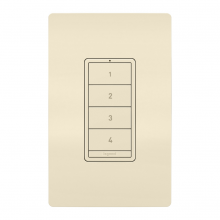 Legrand Radiant WNRCB40LA - radiant? Wireless Smart Scene Controller with Netatmo, Light Almond