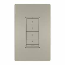 Legrand Radiant WNRCB40NI - radiant? Wireless Smart Scene Controller with Netatmo, Nickel