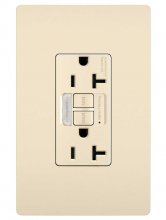 Legrand Radiant 2097NTLTRLA - radiant? 20A Tamper Resistant Self Test GFCI Outlet with Night Light, Light Almond