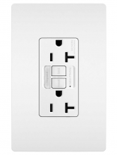 Legrand Radiant 2097NTLTRW - radiant? 20A Tamper Resistant Self Test GFCI Outlet with Night Light, White