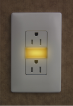 Legrand Radiant NTL885TRAMBERW - radiant? 15A Tamper-Resistant Outlet with Amber LED Night Light