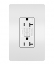 Legrand Radiant 2097WCCD12 - radiant? 20A Duplex Self-Test GFCI Receptacles with SafeLock? Protection, White