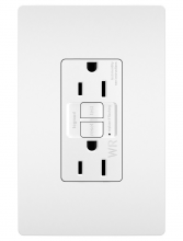 Legrand Radiant 1597TRWRW100 - radiant? Tamper-Resistant Weather-Resistant 15A Duplex Self-Test GFCI Receptacles with SafeLock?