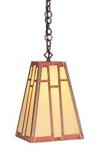 Arroyo Craftsman AH-8AM-P - 8" asheville hanging pendant