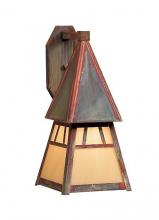 Arroyo Craftsman DS-6WO-BZ - 6" dartmouth sconce