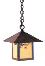 Arroyo Craftsman EH-12EF-RC - 12" evergreen pendant without overlay (empty)