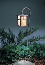 Arroyo Craftsman LV36-M6TGW-MB - low voltage 6" mission fixture with t-bar overlay