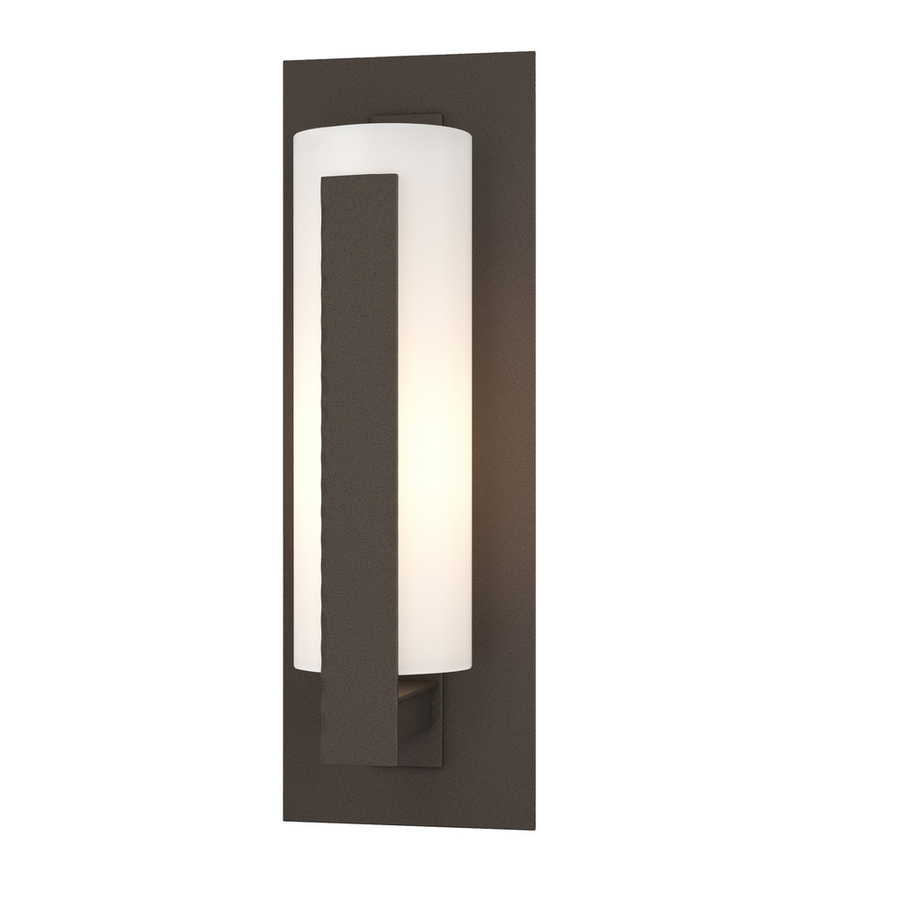 Forged Vertical Bars Small Outdoor Sconce
