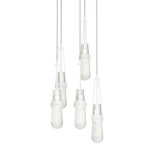 Hubbardton Forge 131120-SKT-LONG-02-YG0434 - Link 5-Light Blown Glass Pendant