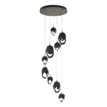 Hubbardton Forge 131142-SKT-STND-20-BP0756 - Chrysalis 9-Light Mixed Crystal Pendant