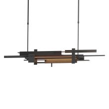 Hubbardton Forge 139721-LED-LONG-10-10 - Planar LED Pendant with Accent