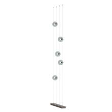 Hubbardton Forge 289520-LED-STND-05-YL0668 - Abacus 5-Light Floor to Ceiling Plug-In LED Lamp