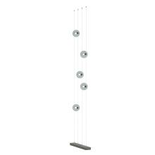 Hubbardton Forge 289520-LED-STND-07-YL0668 - Abacus 5-Light Floor to Ceiling Plug-In LED Lamp