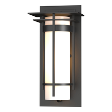 Hubbardton Forge 305992-SKT-80-GG0066 - Banded with Top Plate Small Outdoor Sconce