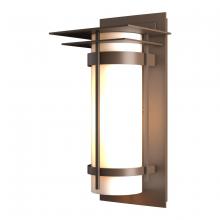 Hubbardton Forge 305993-SKT-75-GG0034 - Banded with Top Plate Outdoor Sconce
