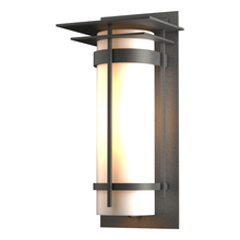 Hubbardton Forge 305994-SKT-20-GG0037 - Banded with Top Plate Large Outdoor Sconce