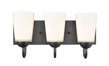 Millennium 9813-MB - Ivey Lake 3-Light Vanity Matte Black