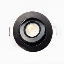 GM Lighting GMR4-WW-B - 12VDC 3W Mini-Dimmable Adjustable LED Downlight