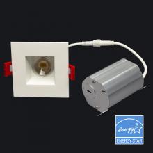 GM Lighting MDL-3S-27-WH - MicroTask 120V Square LED Downlight