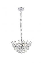 Elegant 1104D14C - Emilia 14 Inch Pendant in Chrome