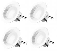 Elegant R41250RF1-4PK - 4 Inch Retrofit, 5000k, 100 Degree, Cri90, Es, Ul, 12w, 65w Equivalent, 50000hrs, Lm750, Dimmable