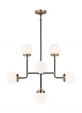 Visual Comfort & Co. Studio Collection 3187908EN-848 - Cafe Eight Light Small Chandelier