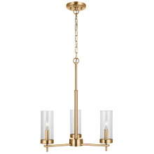 Visual Comfort & Co. Studio Collection 3190303EN-848 - Zire Three Light Chandelier