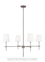 Visual Comfort & Co. Studio Collection 3287204-965 - Baker Four Light Large Chandelier