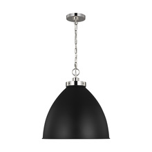 Visual Comfort & Co. Studio Collection CP1301MBKPN - Large Dome Pendant