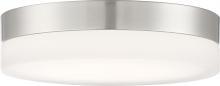 Nuvo 62/459 - Pi - 11"- LED Flush - Brushed Nickel Finish