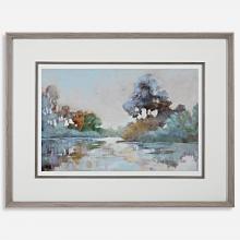 Uttermost 41418 - Morning Lake Watercolor Framed Print