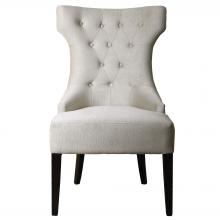 Uttermost 23239 - Arlette Tufted Wing Chair