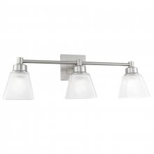 ELK Home 9637-BN-SQ - Matthew 22&#39;&#39; Wide 3-Light Vanity Light - Brushed Nickel