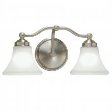 ELK Home 9662-BN-FL - Soleil 17.5&#39;&#39; Wide 2-Light Vanity Light - Brushed Nickel