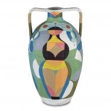 Currey 1200-0616 - Amphora Medium Multi-Colored Vase