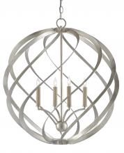 Currey 9000-0507 - Roussel Silver Orb Chandelier