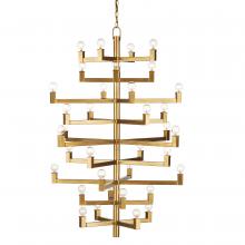 Currey 9000-0919 - Andre Large Brass Chandelier