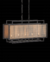 Currey 9000-1164 - Boswell Rectangular Chandelier