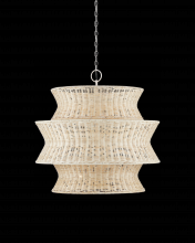 Currey 9000-1084 - Phebe Medium Rattan Chandelier