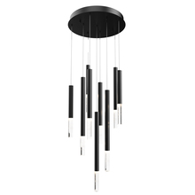 ET2 E11029-95BK - Diaphane-Multi-Light Pendant